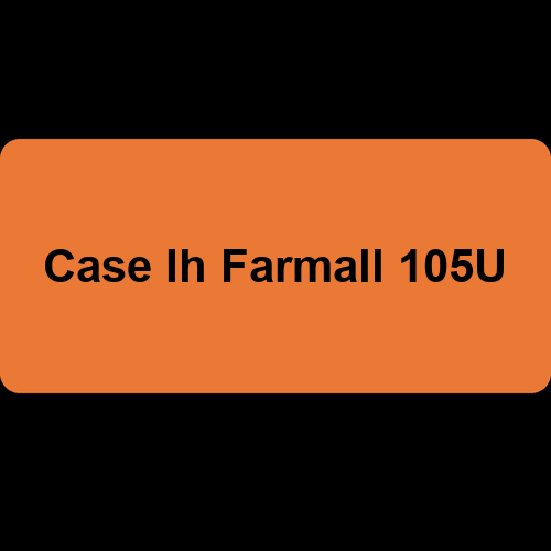 Case Ih Farmall 105U